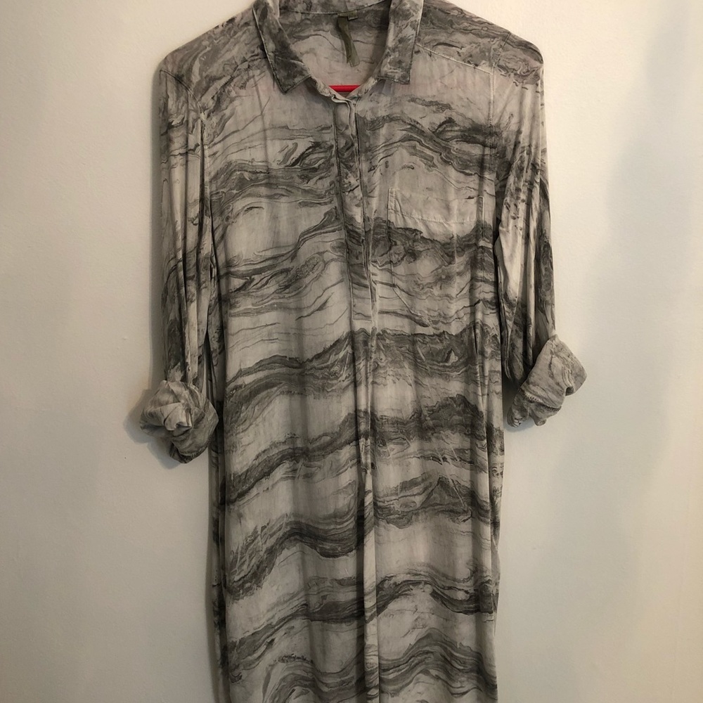 Watercolor dress